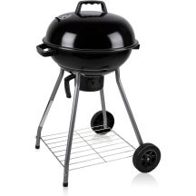 GARDEN GRILL REX STAHLKUGEL 46CM MIT ASCHENBECHER