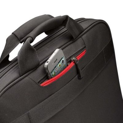 3. Case Logic DLC-115 Schwarze Messenger-Hülle, 39,6 cm (15,6 Zoll), Schwarz