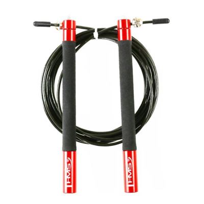 9. HMS SK54 Speed Rope schwarz/rot