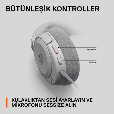 11. SteelSeries Arctis Nova 1P Kopfhörer, Grau