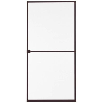 17. Moskitonetz für Aluminiumtüren 100 x 215 mm, braun, Basic Plus