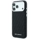 2. Karl Lagerfeld MagSafe-Schutzhülle aus Metall mit genarbtem Allover-Logo für iPhone 17 Pro / 18 Pro – Schwarz