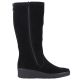 18. Rieker W R237 wasserdichte Nubukstiefel mit Schaffellfutter