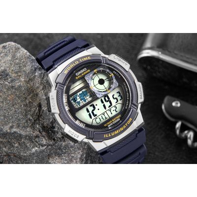 6. Herrenuhr CASIO AE-1000W-2AVDF + Box
