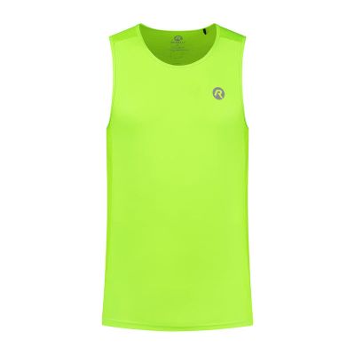 Rogelli CORE Laufshirt ohne Ärmel fluor S