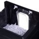 10. Activejet ASH-2502C Aktenvernichter, P-4, 28 l, 4 x 40 mm Schnipsel, 25 Blatt, schwarz