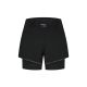 2. Rogelli Damen-Shorts 2in1 DISTANCE schwarz M