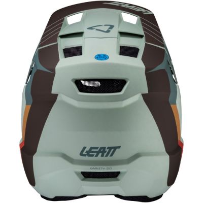 5. LEATT MTB Gravity 2.0 V25 Integralhelm, Größe L, mint