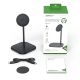 9. Acefast 15W Qi Wireless Charger für iPhone (mit MagSafe) und Apple AirPods Ständerhalter Magnethalter grau (E6 grau)