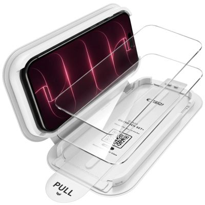2. Tech-Protect OneTouch Set+ 2er-Pack Schutzglas für iPhone 18 Pro / 17 Pro