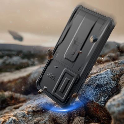 5. Tech-Protect Kevlar Cam+ Hülle für Samsung Galaxy S25 FE - Schwarz