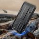 5. Tech-Protect Kevlar Cam+ Hülle für Samsung Galaxy S25 FE - Schwarz