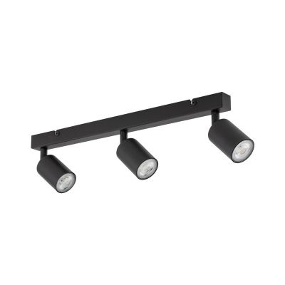 Lampen-Spotlight Top GU10 3x10W BK