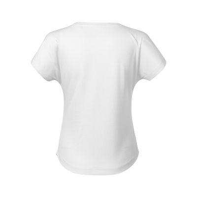 3. Zoom Damen-T-Shirt (Weiß)