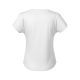 3. Zoom Damen-T-Shirt (Weiß)