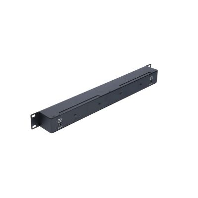 Extralink Gigabit PoE-Injektor mit 12 Ports (12 x 1000 Mbit/s RJ45), Rackmontage