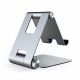 3. Satechi R1 Aluminium Scharnierhalter Faltbarer Ständer - Faltbarer Aluminiumständer für MacBook/iPad (Space Grau)