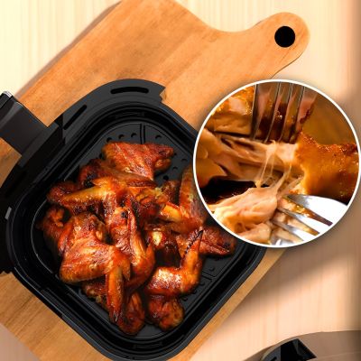 6. Extralink Heißluftfritteuse 5,2 l EU SJ-520 Einzeln 5,2 l Heißluftfritteuse Schwarz