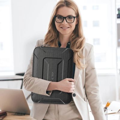 12. Tech-Protect Ranger-X Taktische Laptoptasche für 15-16 Zoll, Schwarz