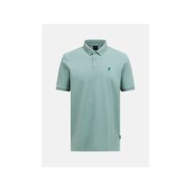 PEAK PERFORMANCE M Klassisches Baumwoll-Polo-Herren-T-Shirt, Grün
