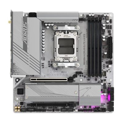 Gigabyte B650M AORUS ELITE AX ICE Mainboard