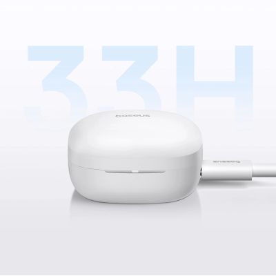 14. Baseus Bowie E19 TWS In-Ear-Funkkopfhörer – Weiß