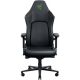 Razer Iskur V2 NewGen Gaming-Stuhl, ergonomisches Design, HyperFlex-Lordosenstütze, 4D-Armlehnen - schwarz/grün