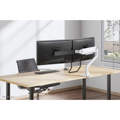 9. Neomounts DS75S-950WH2 Monitorhalterung/Ständer für 81,3 cm (32") Monitore, Schreibtisch, Weiß
