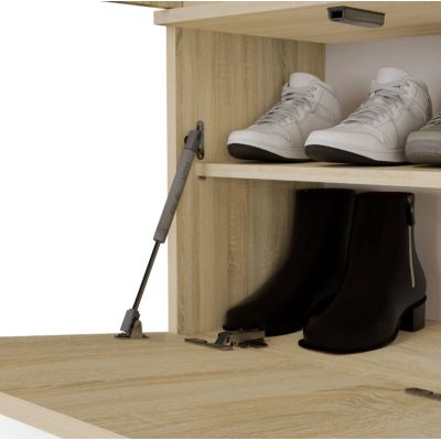 8. Kleiderschrank HAGA 1-türig SONOMA