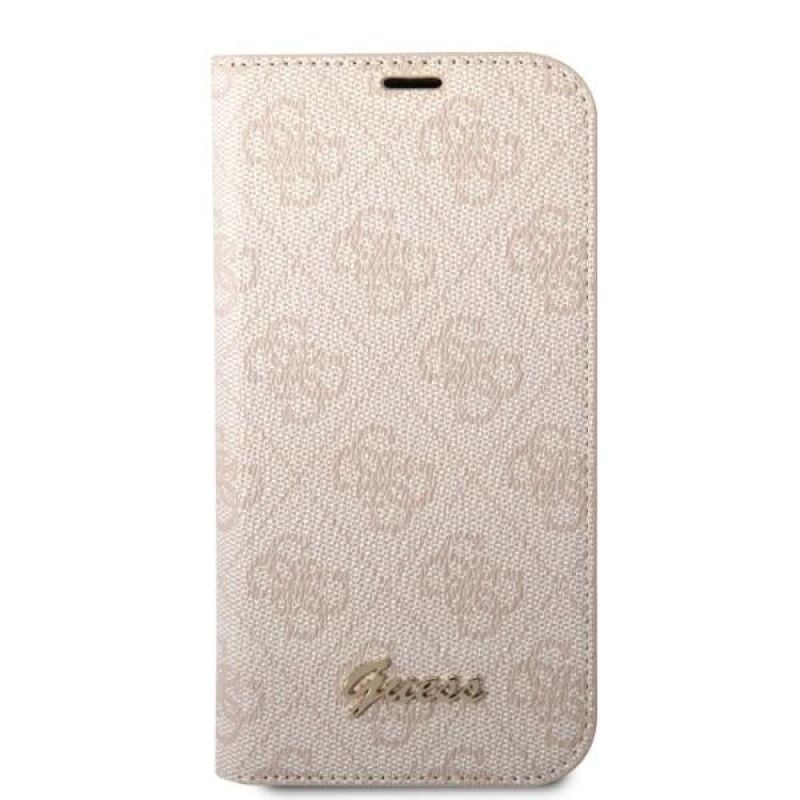 3. Guess GUBKP14SHG4SHP iPhone 14 6.1 "rosa / rosa Buch 4G Vintage Gold Logo