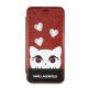 6. Karl Lagerfeld Valentine iPhone X/XS Hülle - Rot