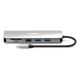 4. Port Designs 900164 Dockingstation, kabelgebunden, USB 3.2 Gen 1 (3.1 Gen 1), Typ-C, Edelstahl