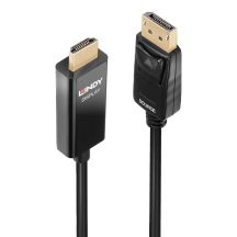 Lindy 40926 2m DisplayPort HDMI Typ A (Standard) Kabeladapter Schwarz