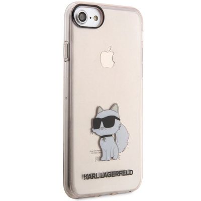 6. Karl Lagerfeld KLHCI8HNCHTCP iPhone 7/8/ SE 2020 / SE 2022 pink/pink Hardcase Ikonik Choupette