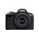 7. Canon EOS R50, Schwarz + RF-S 18-45mm F4.5-6.3 IS STM Kit, spiegellose Kamera, 24,2 MP CMOS, 6000 x 4000 Pixel, Schwarz