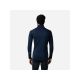 6. Rossignol Poursuite Marineblaues T-Shirt mit 1/2-Reißverschluss