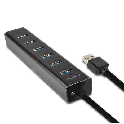 10. AXAGON HUE-SA7BP 7-Port-Hub