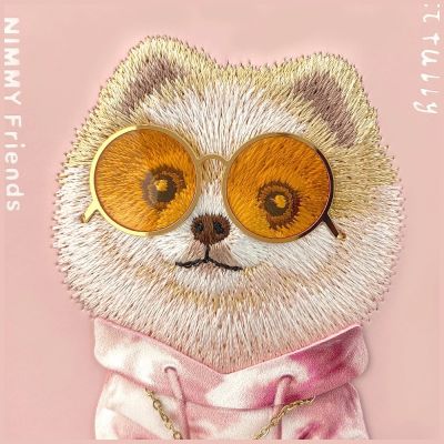6. Nimmy Glasses Cool Nag iPhone 17 Hülle - Pink