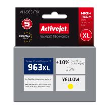 Activejet AH-963YRX Tintenpatrone (ersetzt HP 963XL 3JA29AE; Premium; 1760 Seiten; 25 ml, gelb)