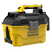 Stanley FATMAX SFMCV002B-XJ Staubsauger, 7,5-Liter-Trommelsauger, beutellos, für Trocken- und Nasssauganlagen