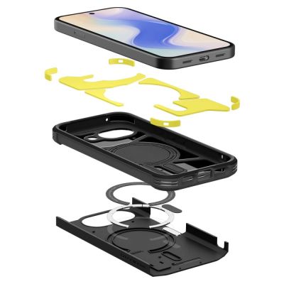 3. Spigen Tough Armor Mag MagSafe Hülle für Google Pixel 10A - Schwarz