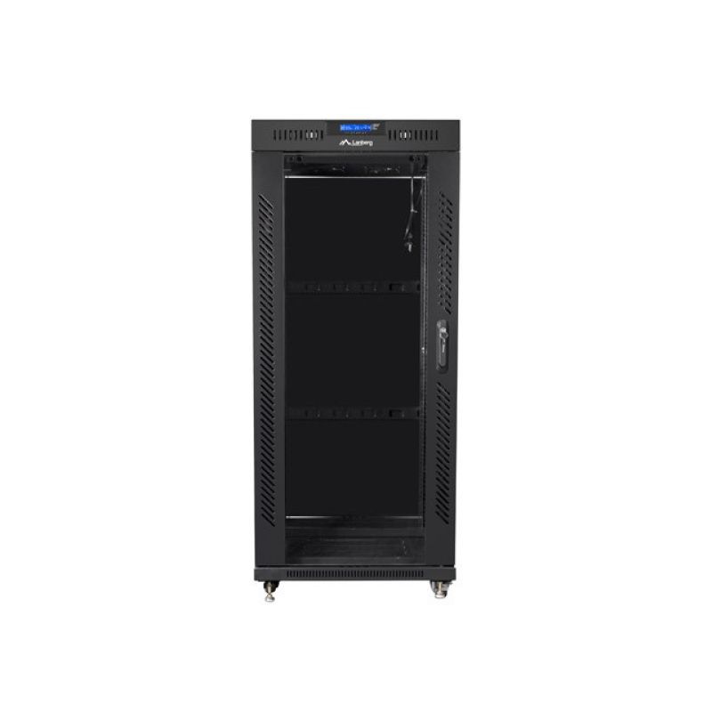 2. Lanberg FF01-8037-12BL 37U Standrack, freistehend, schwarz
