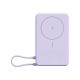 Xiaomi BHR08PAGL Powerbank Lithium-Ionen (Li-Ion) 5900 mAh Kabelloses Laden Lila