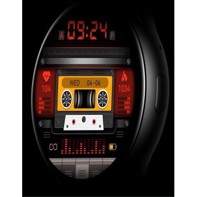 8. RUBICON RNCF11 Damen-Smartwatch Silber/Grau SMARUB242