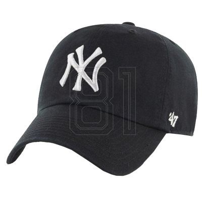 47 Brand New York Yankees MLB Clean Up Cap B-RGW17GWS-BKD 