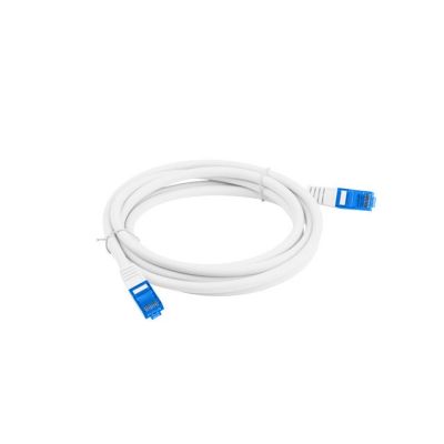 LANBERG Patchkabel S/FTP Kat. 6A 5 m Grau LSZH CCA (Fluke-geprüft) PCF6A-10CC-0500-S