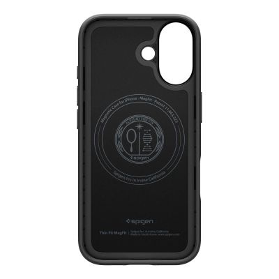 5. Spigen Thin Fit MagSafe Case für iPhone 17 - Schwarz