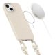 3. Tech-Protect MagNecklace MagSafe-Hülle für iPhone 15 – Beige