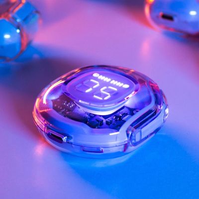 3. Acefast T8 TWS Bluetooth-Funkkopfhörer – Hellblau