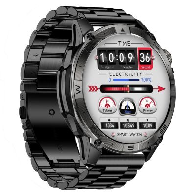 8. Smartwatch Gravity Schwarzes Armband + Armband GT46-2